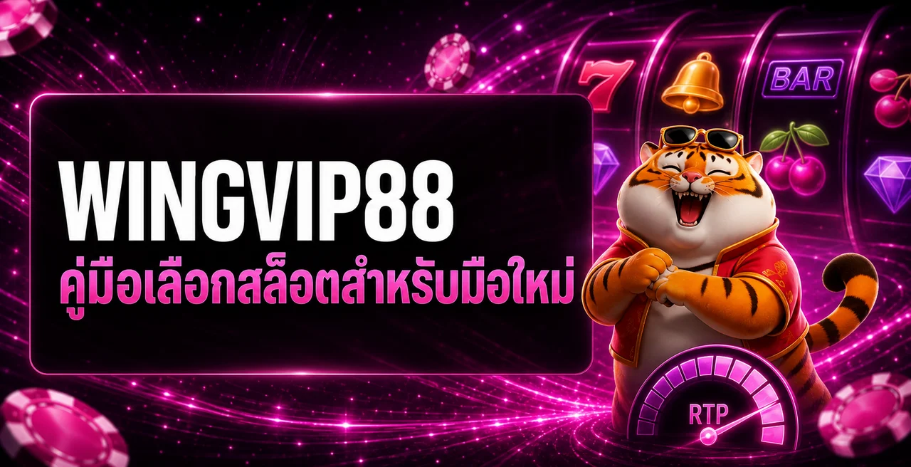 WINGVIP88 วิธีเลือกสล็อตจาก RTP สำหรับมือใหม่